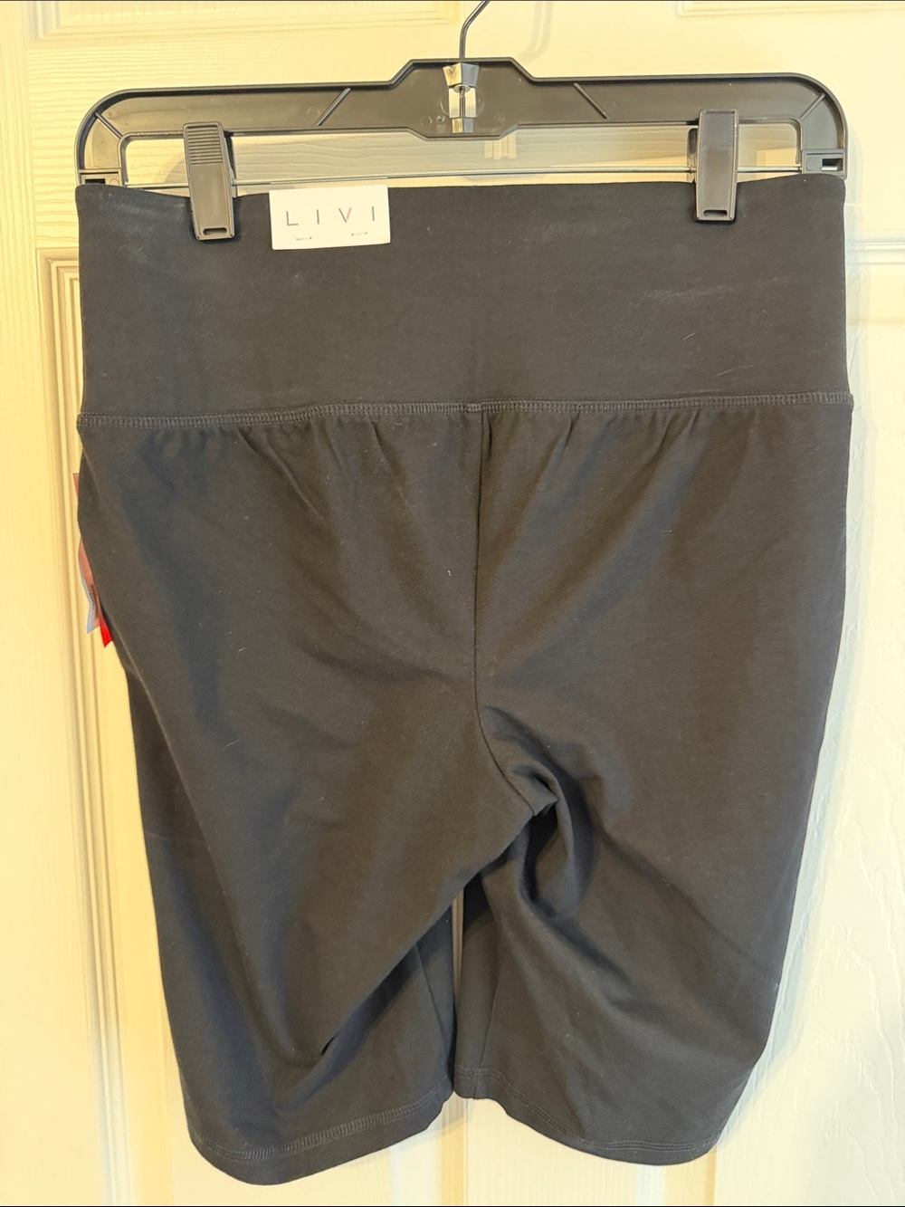Lane bryant LIVI Black High-Waist Biker Shorts - Picture 4 of 5